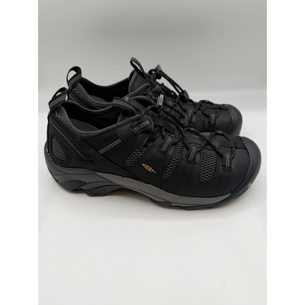 KEEN Atlanta Cool Steel Toe Work Shoes,Men's 10.5 EE,(X-WIDE),Black,EH Rated,NIB - Picture 6 of 16